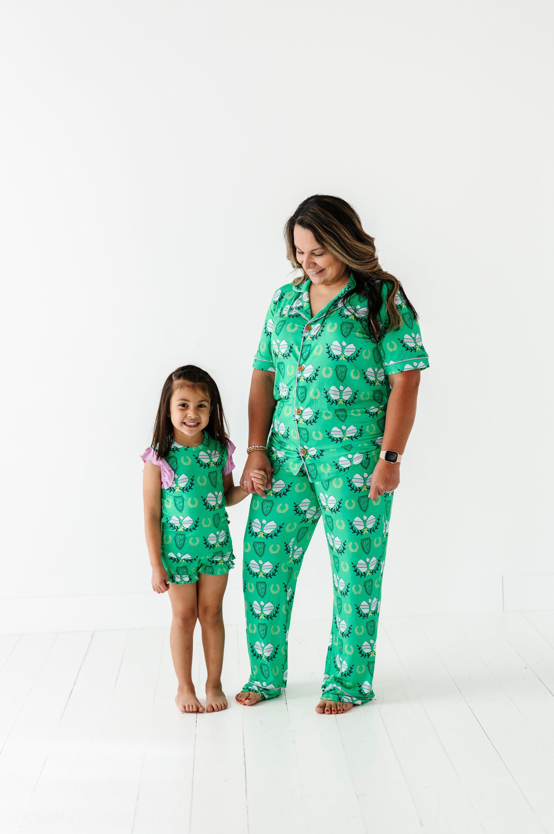 Pickleball Kids Bamboo Pajamas - Kiki + Lulu