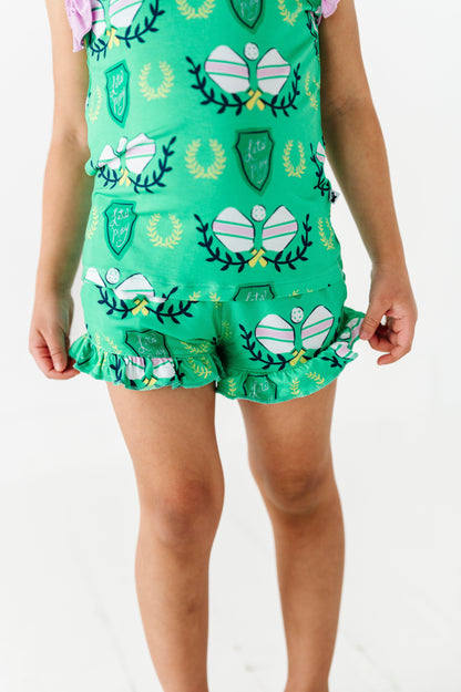 Pickleball Kids Bamboo Pajamas - Kiki + Lulu