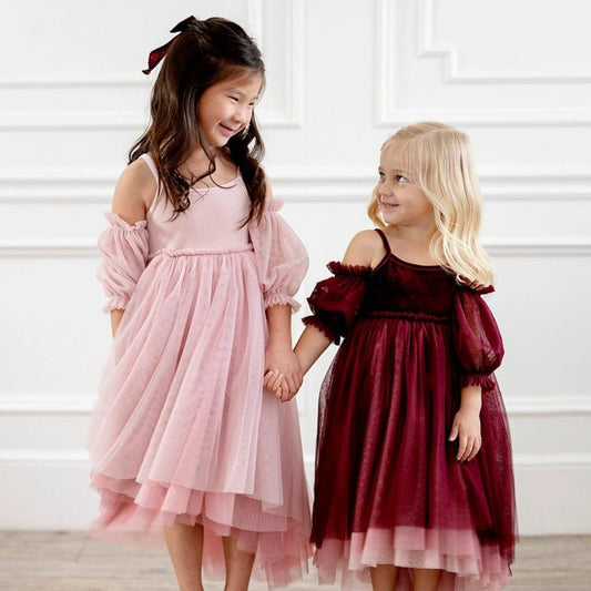 Pink Rose Ombre Everly Dress - Ollie Jay