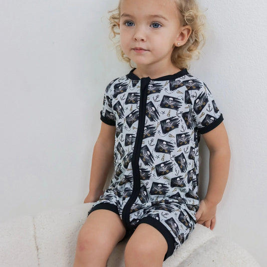 Pirate Crew Dream Shortie Romper - Dream Big Little Co.