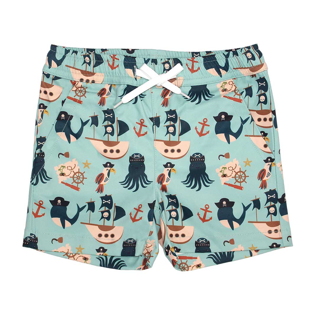 Pirate's Life Boys Swim Trunks - Emerson and Friends