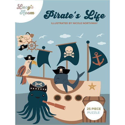 Pirate's Life Pirate Kids Puzzle - Emerson and Friends