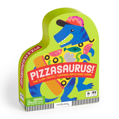 Pizzasaurus! Shaped Box Game - Mudpuppy