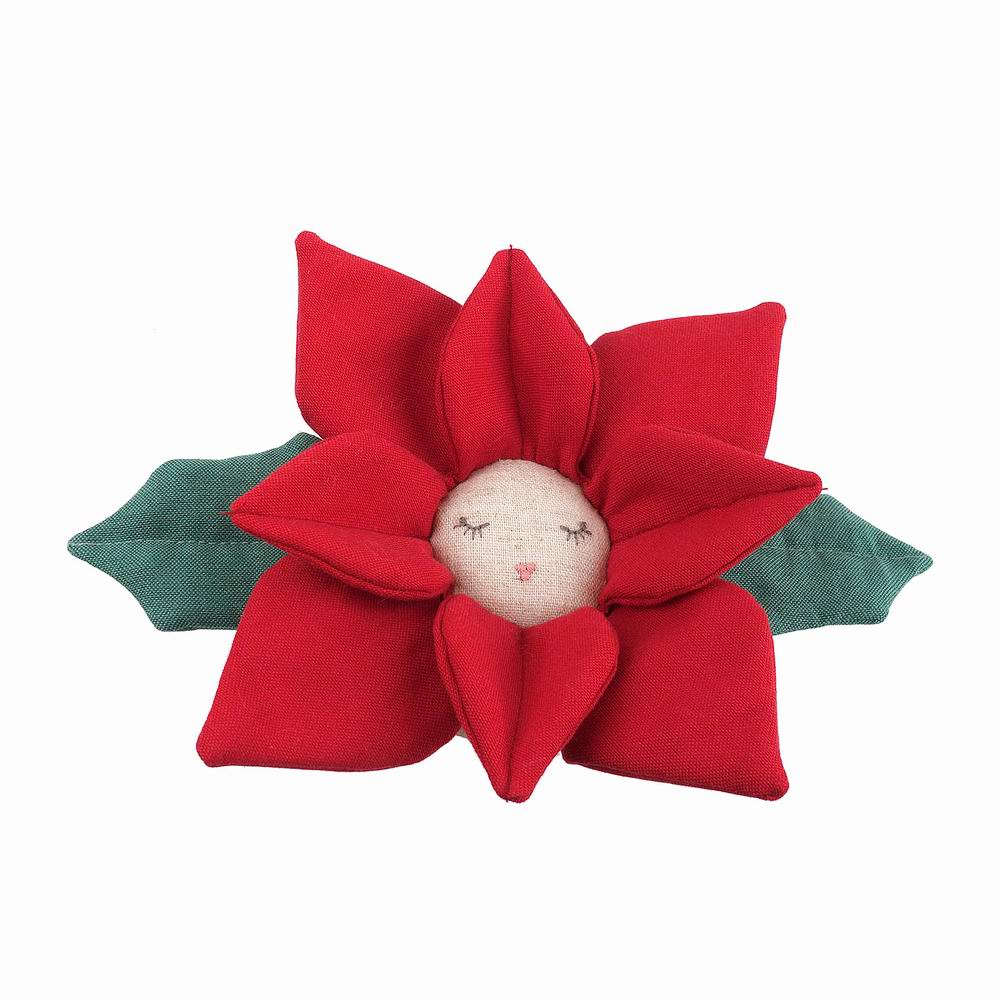 Pretty Poinsettia Pot Plush - Mon Ami