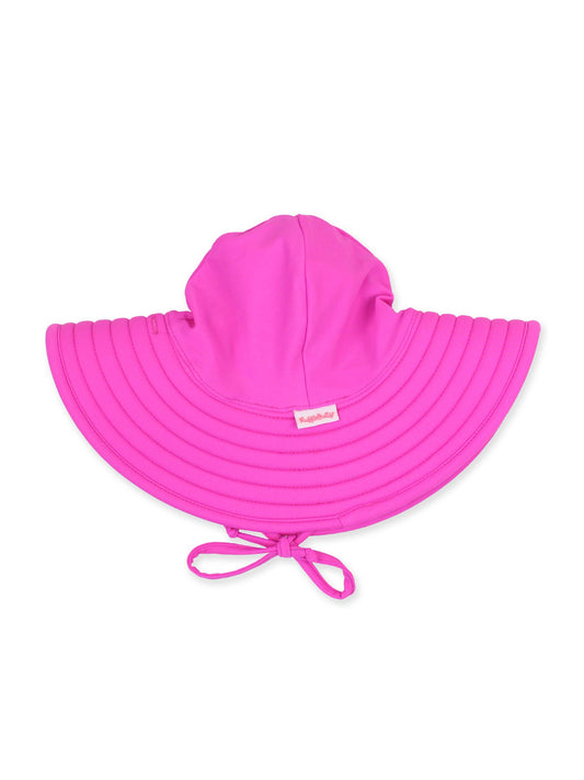 Protective Sun Hat - Neon Violet - RuffleButts + RuggedButts