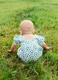 Puff Baby Romper in Shamrock - Ollie Jay