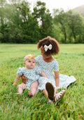 Puff Baby Romper in Shamrock - Ollie Jay