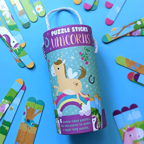 Puzzle Sticks, Unicorns - EDC Publishing