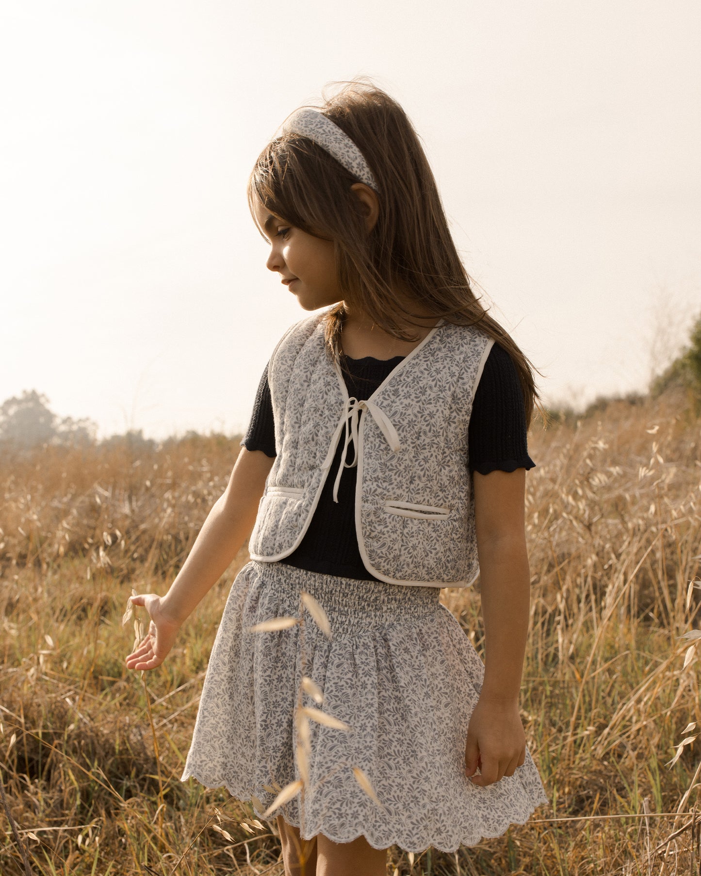 Quilted Vest | Ditsy - Rylee + Cru