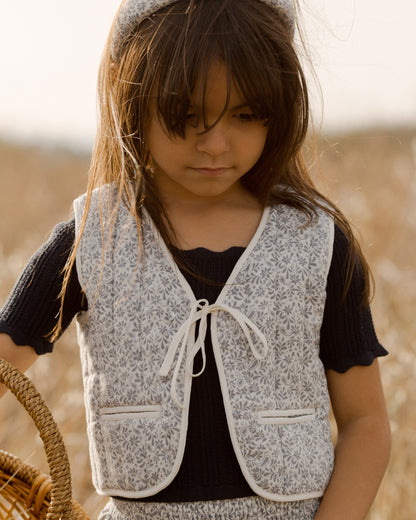 Quilted Vest | Ditsy - Rylee + Cru