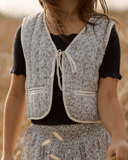 Quilted Vest | Ditsy - Rylee + Cru