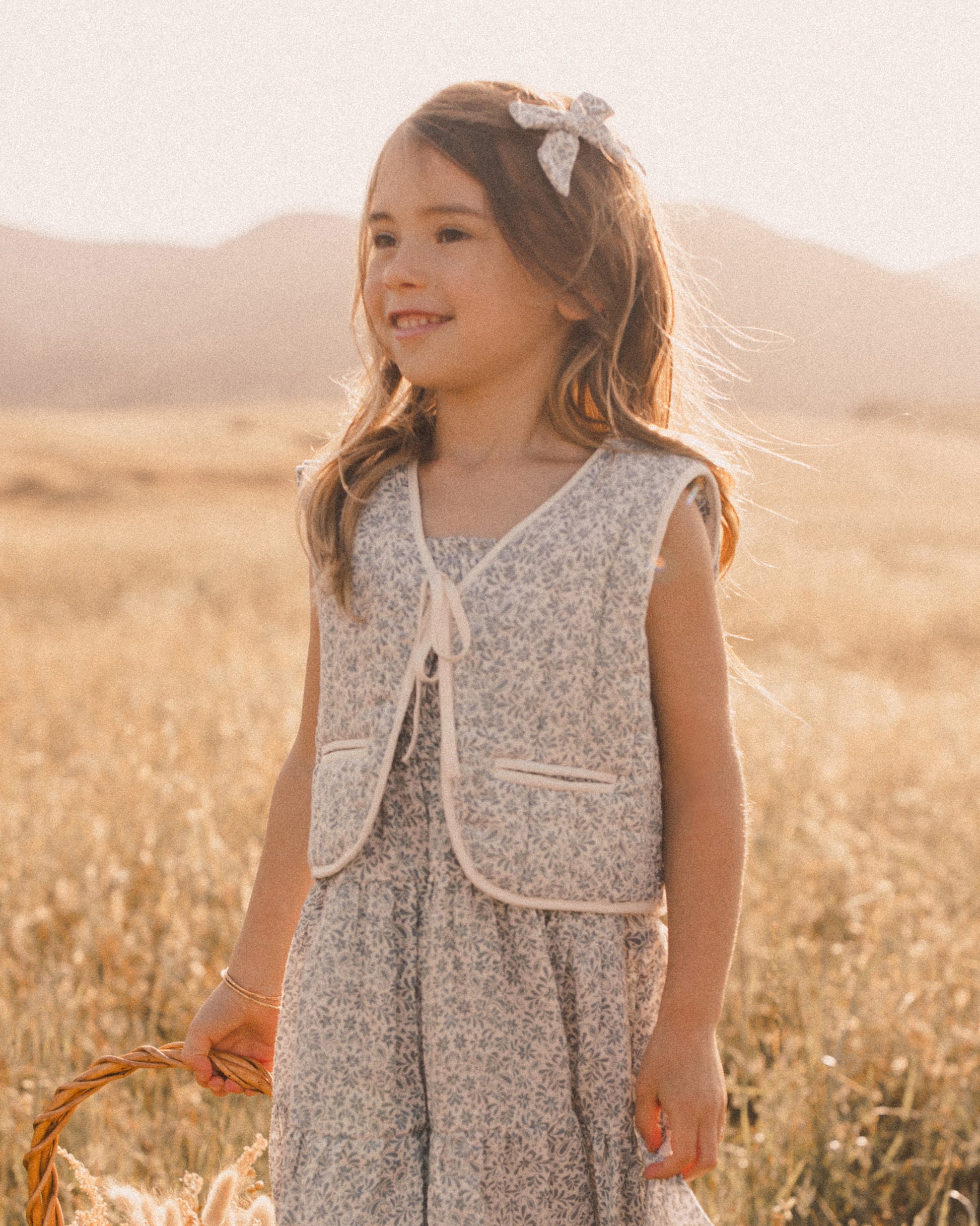 Quilted Vest | Ditsy - Rylee + Cru