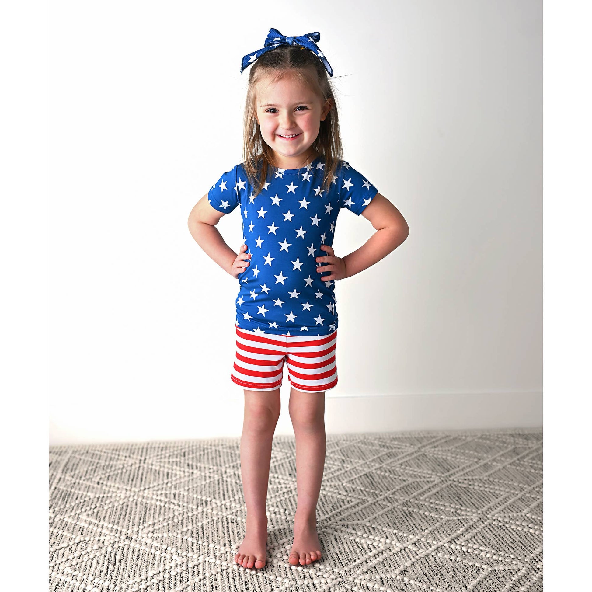 Quincy Kids Bamboo Pajama Short Set - Gigi and Max