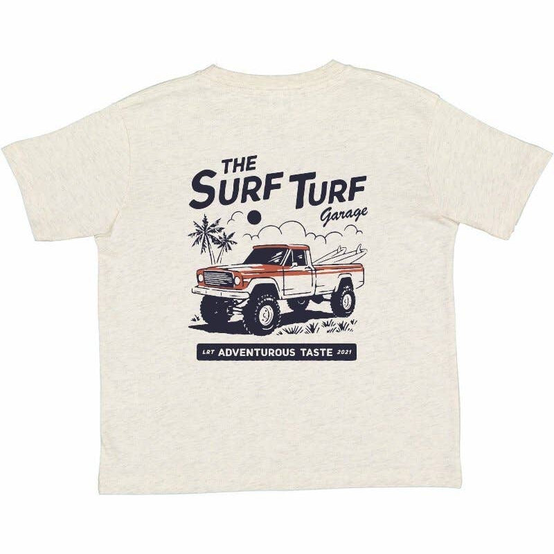 Rad Surf Turf Boys Graphic Tee - Little Rad Things