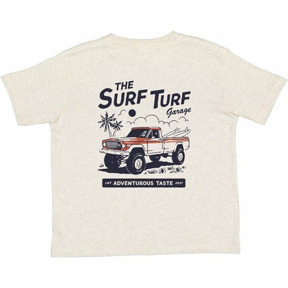 Rad Surf Turf Boys Graphic Tee - Little Rad Things