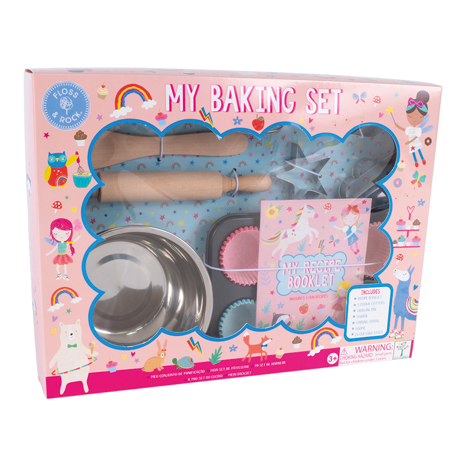 Rainbow Fairy Baking Set - Floss and Rock