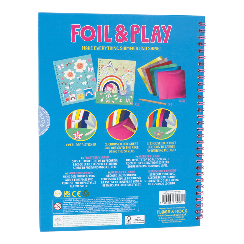 Rainbow Fairy Foil & Play - Floss and Rock