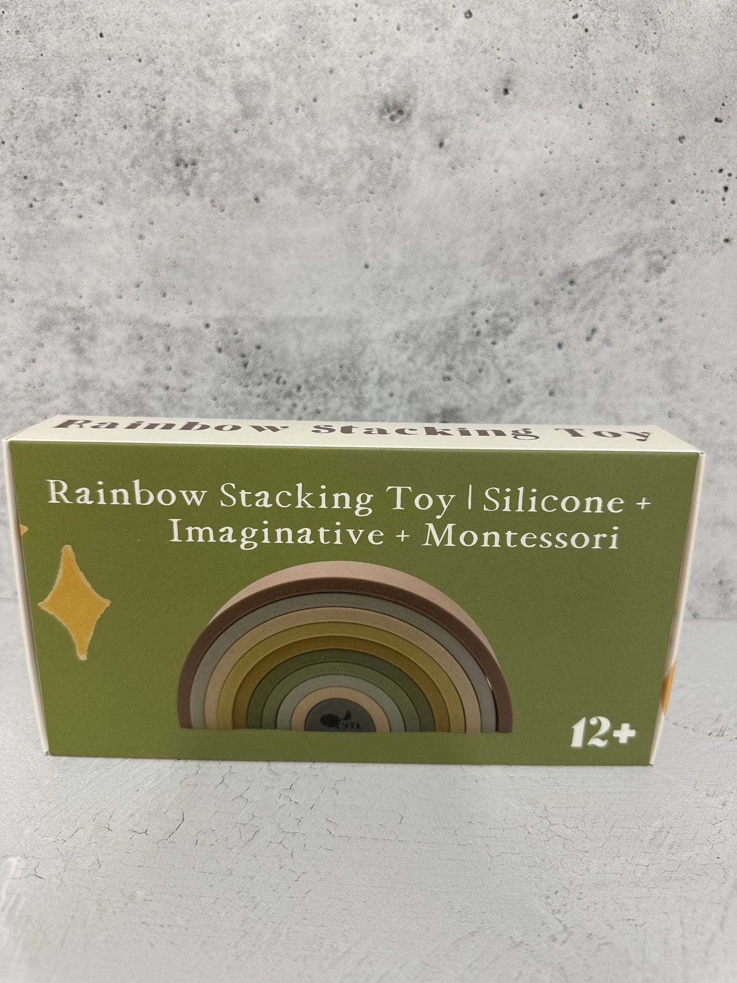 Rainbow Stacker Silicone Toy - Lytl Store