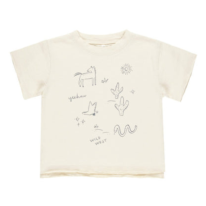 Raw Edge Tee | Wild West - Rylee + Cru