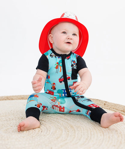 Roger Zip Romper - Birdie Bean