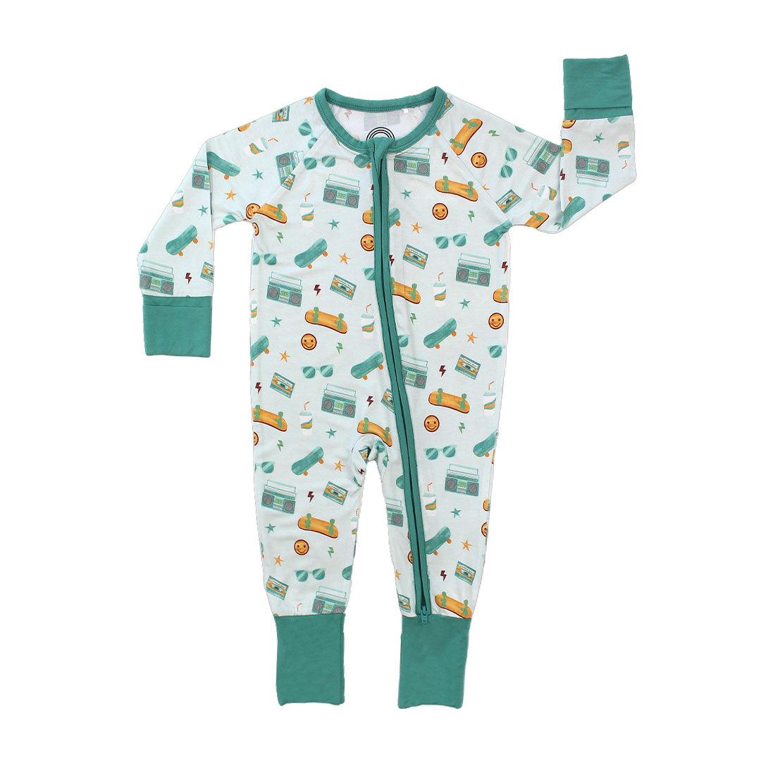 Roll With It Bamboo Baby Pajama - Emerson and Friends