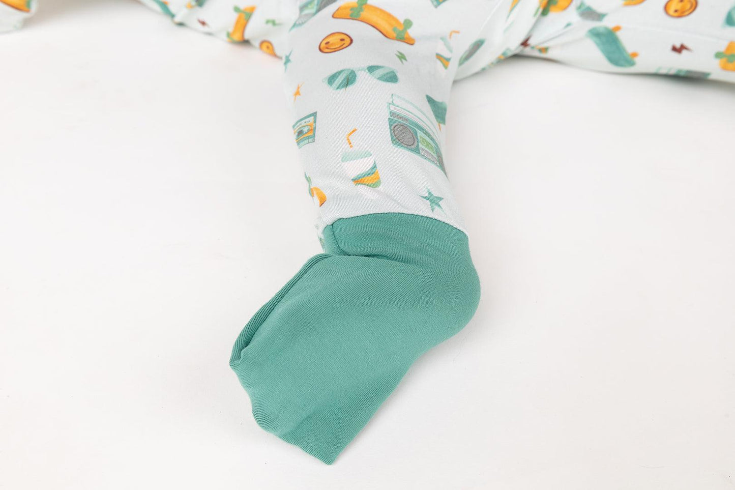 Roll With It Bamboo Baby Pajama - Emerson and Friends