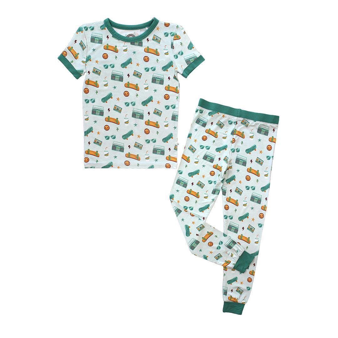 Roll With It Kids Bamboo Pajama Set - Emerson and Friends