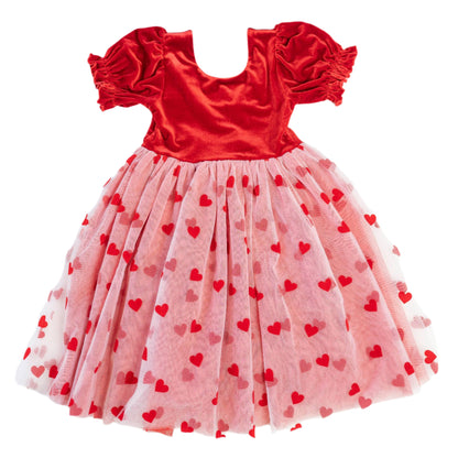 Rose Dress in Valentine - Ollie Jay