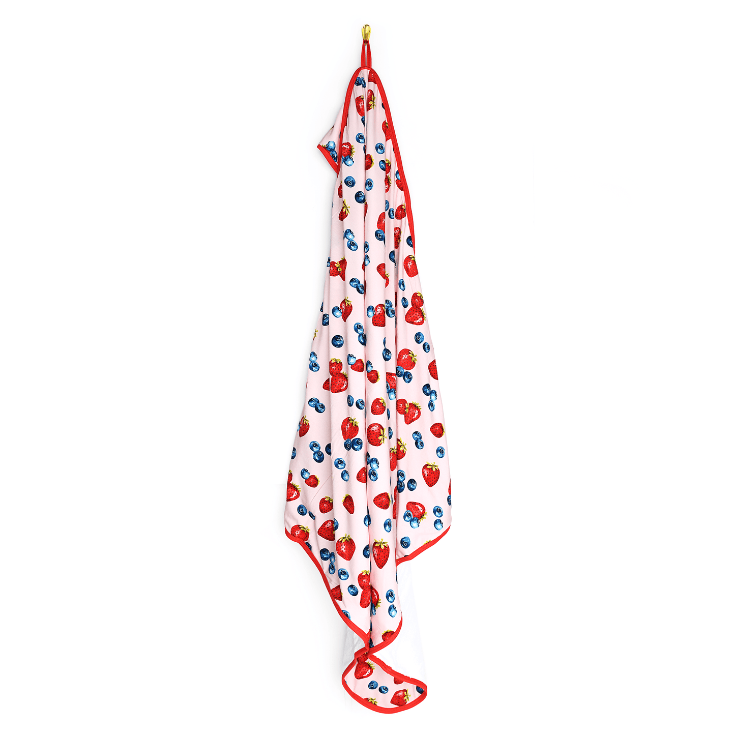 Rosie Berries Plush Bamboo Hooded Towel - Gigi and Max