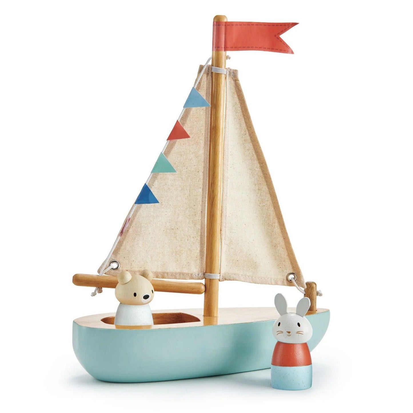 Tender Leaf Toys Sailway Boat Wooden Toy