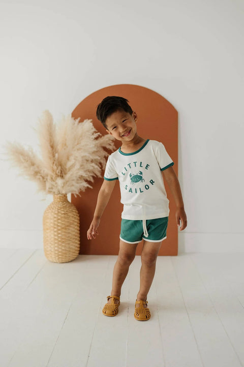 Sea Pine Retro Shorts - Babysprouts