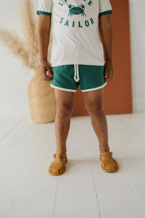 Sea Pine Retro Shorts - Babysprouts