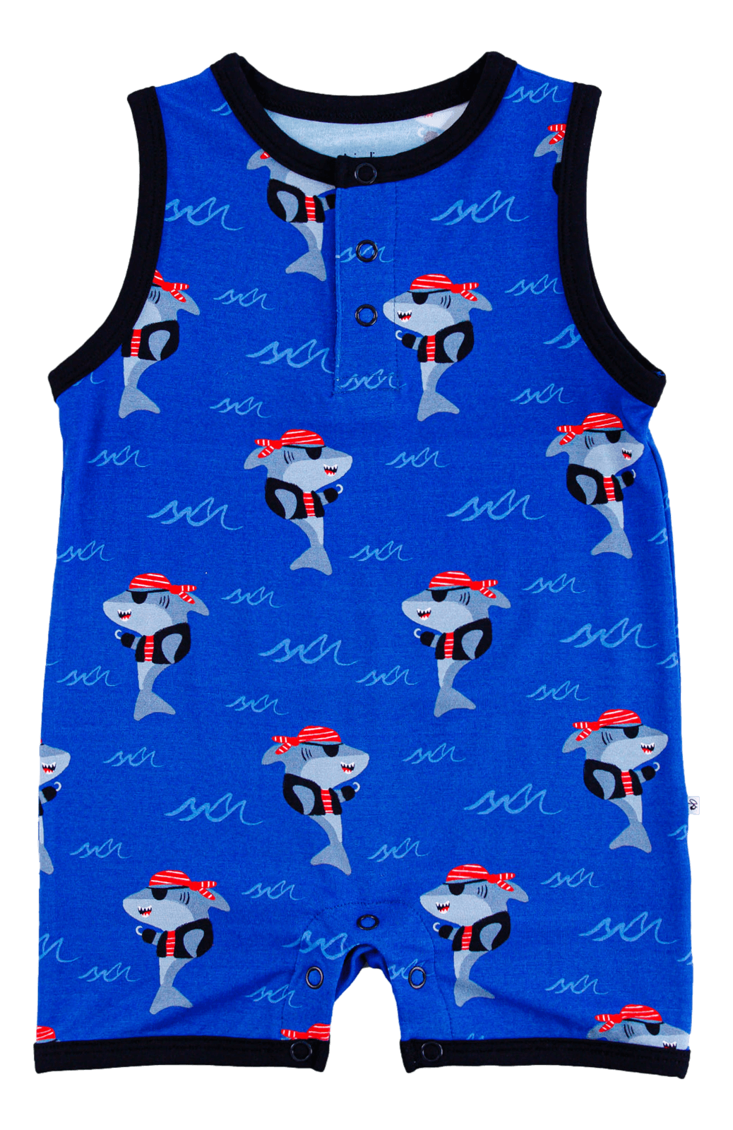 Sebastian Shortie Tank Romper - Birdie Bean