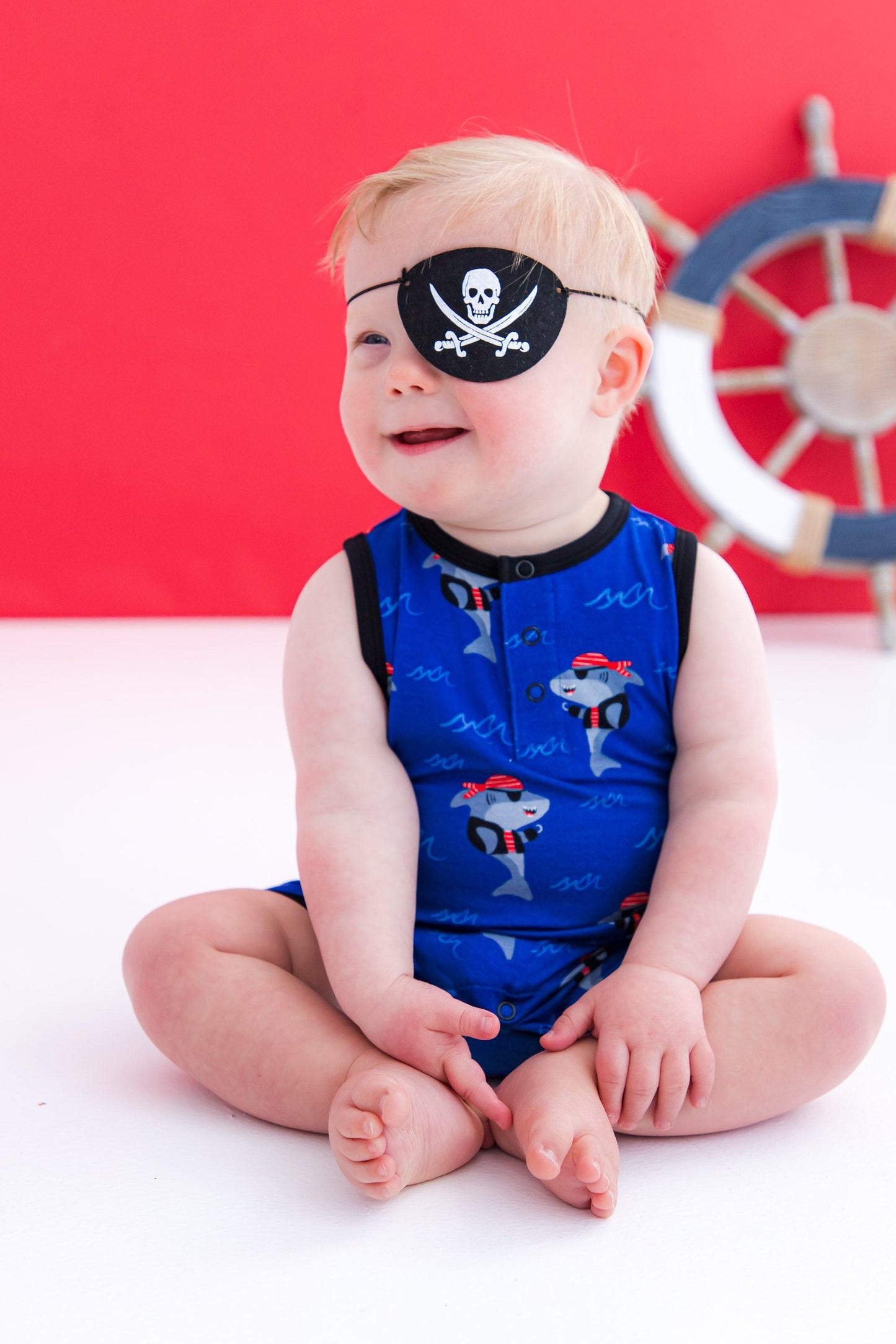 Sebastian Shortie Tank Romper - Birdie Bean