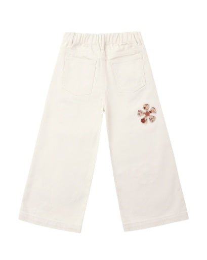 Straight Leg Pant | Daisy Patches
