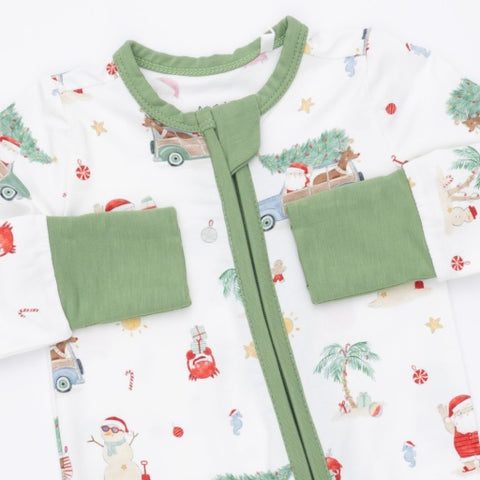 Convertible Romper - Beach Christmas