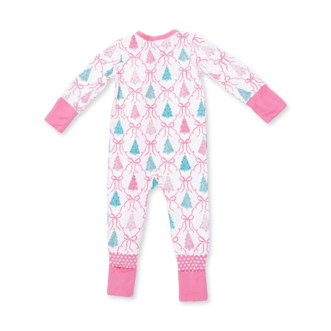 Convertible Romper - Bow Trellis Tree