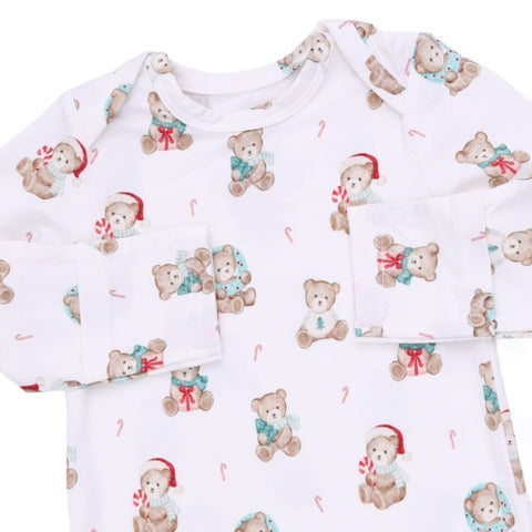 Knotted Gown and Knotted Hat - Christmas Teddy Bears Uni