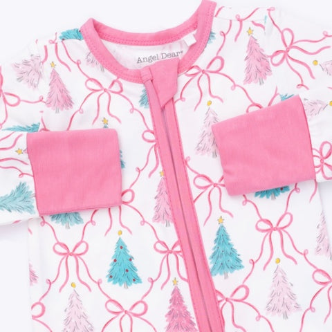 Convertible Romper - Bow Trellis Tree