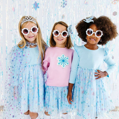 Snow Princess Iridescent Girls Tutu Skirt - Sweet Wink