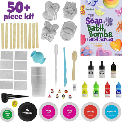 Soap & Bath Bomb Making Kit for Kids - Dan&Darci