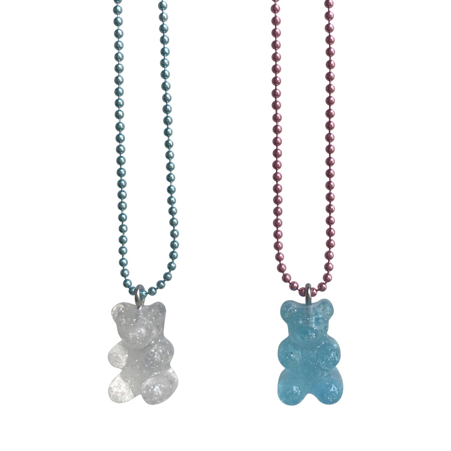 Sparkle Gummy Bear Kids Necklace - POP CUTIE INC