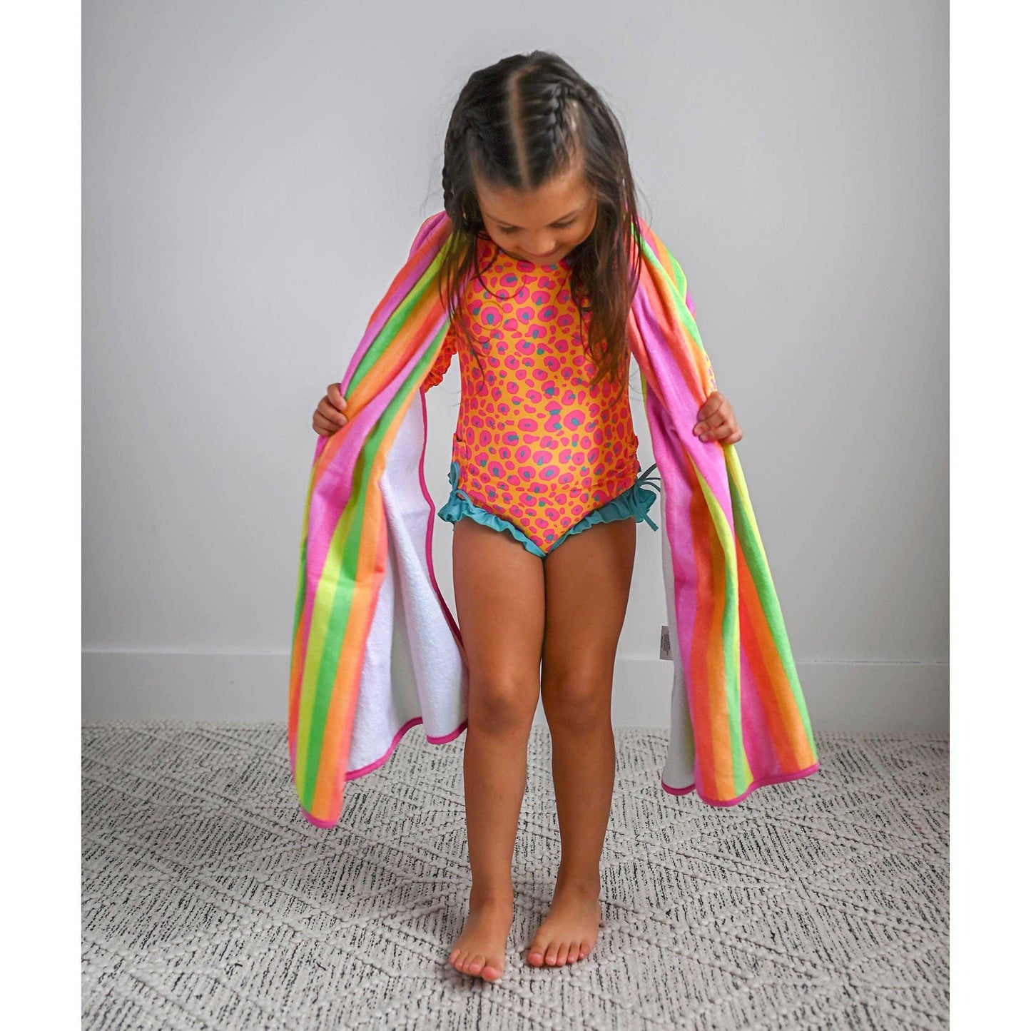 Stephanie Stripe Beach Towel - Gigi and Max