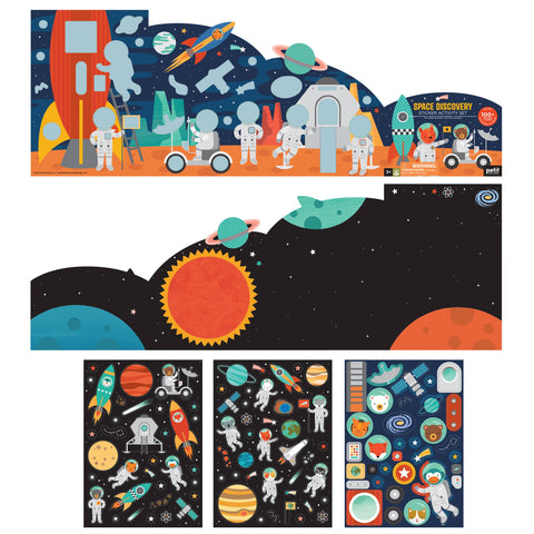 Sticker Activity Set (Space Discovery) - Petit Collage