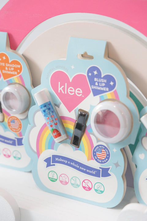 Sweet Cherry Spark Blush & Lip Shimmer Set - Klee Naturals