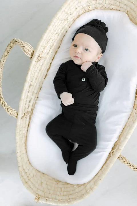 Newborn Take Me Home Set in Black - Stroller Society