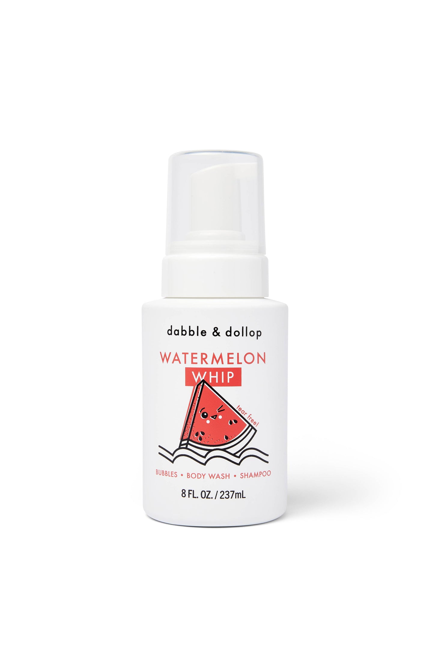 Tear-Free Whip Shampoo & Body Wash (Watermelon) - Dabble & Dollop