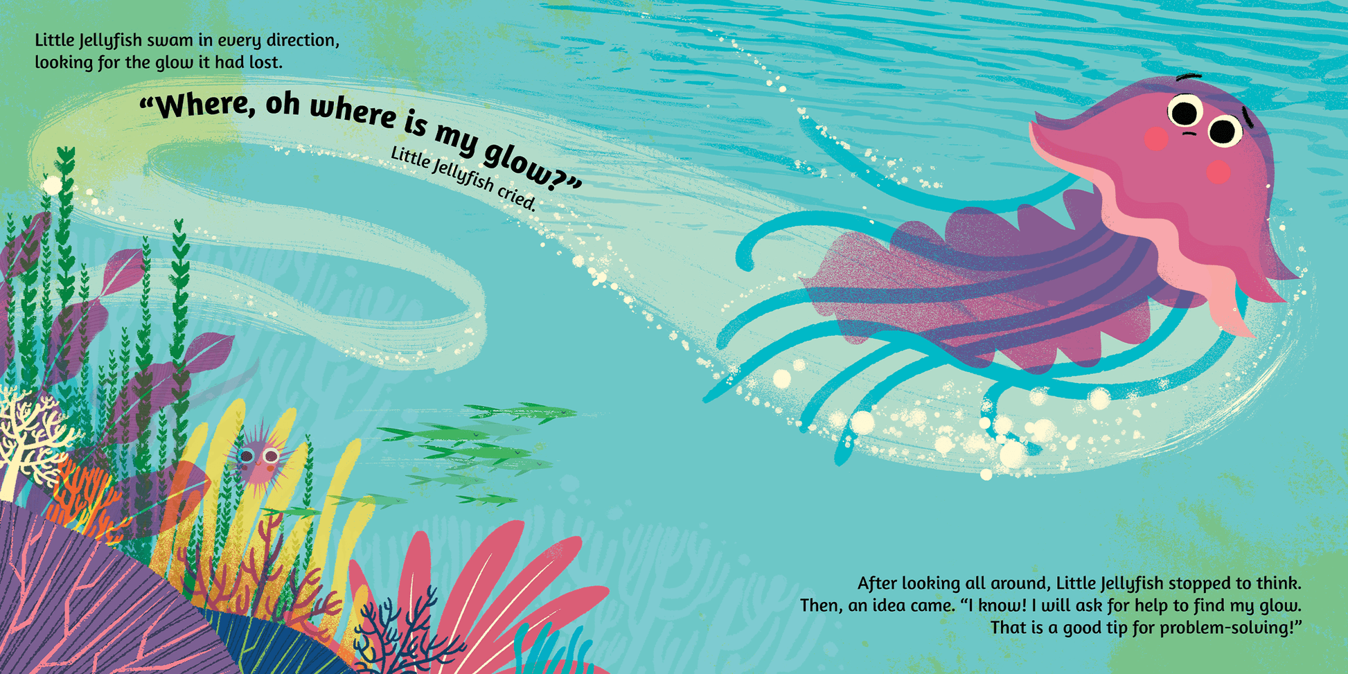 The Jellyfish Who Lost Its Glow Book - Little Hippo Books