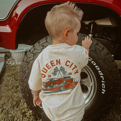 The Queen City Garage Boys Graphic Tee - Little Rad Things