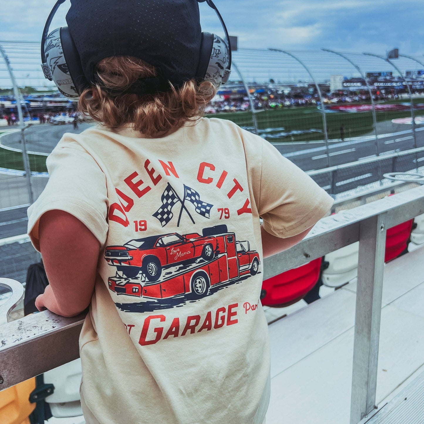 The Queen City Garage Boys Graphic Tee - Little Rad Things